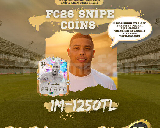 FC26 Coins - 1MİLYON/1250TL VERGİ BİZDEN