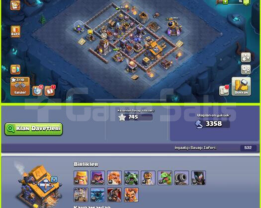 MAX SAVUNMA!! UYGUN FİYAT!! TH16 HESAP