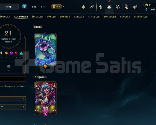 TR // 21 SKIN // 66 LVL