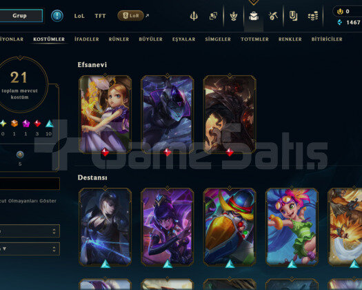 TR // 21 SKIN // 66 LVL