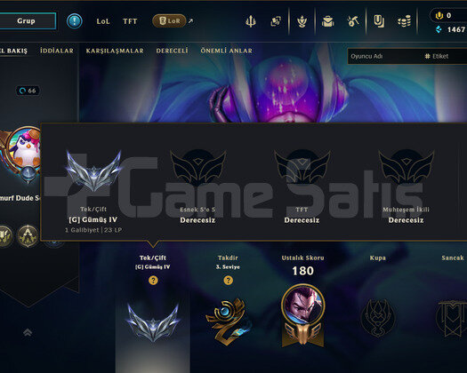 TR // 21 SKIN // 66 LVL
