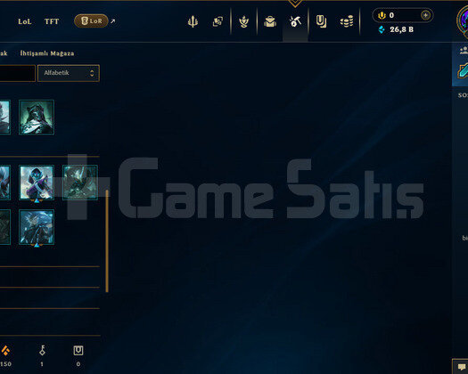 30 LVL BOL KOSTÜMLÜ UNRANKED HESAP HANDMADE!