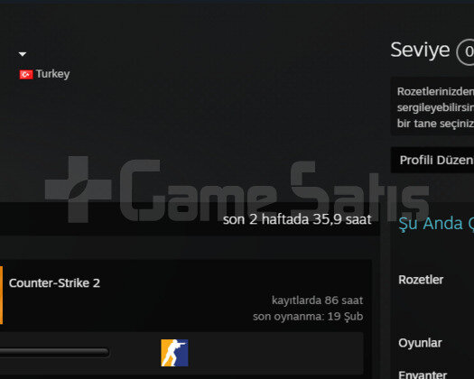 FACEIT 10 LVL TR ONAYLI HESAP FRESH