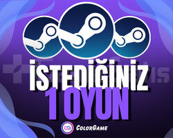 İSTEDİĞİNİZ 1 OYUN + DESTEK