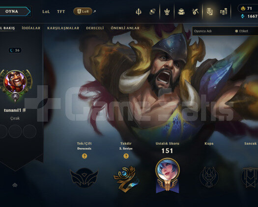 TR // 7 SKIN // 36 LVL // HANDMADE