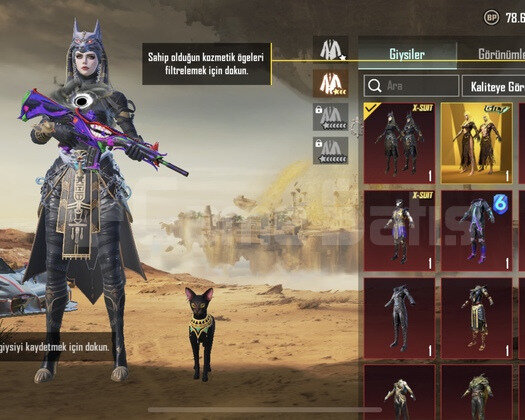 70 lvl 64 Destansı x suit 4 lvl Maskara 6 lvl Buz