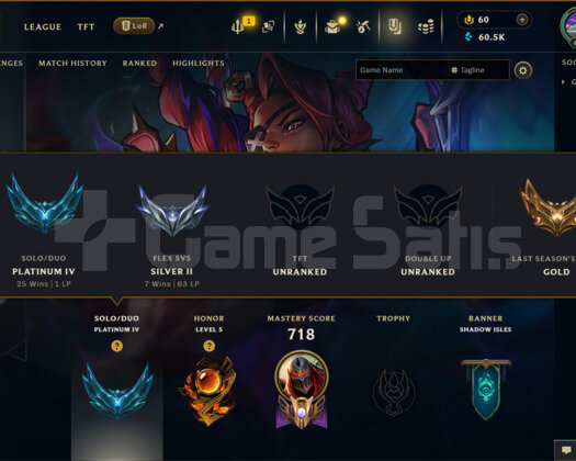 TR | 138 SKİN | PLATİN 4 69 wr