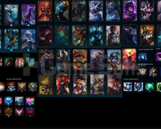 49 skin 164 hero zümrüt elo 2012 kurulum acc