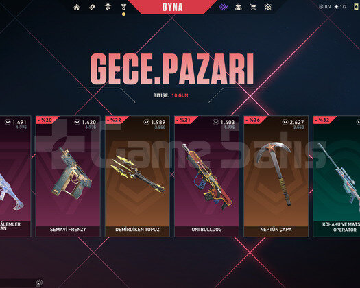 AEMONDIR VANDAL+300 VP GECE PAZARLI