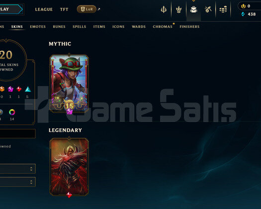 EUW 120 LEVEL | 20 KOSTÜM - 94 HERO | HANDMADE