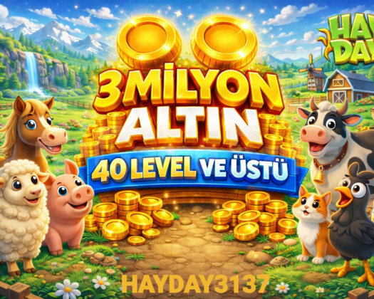 +40 LEVEL 3 MİLYON ALTIN