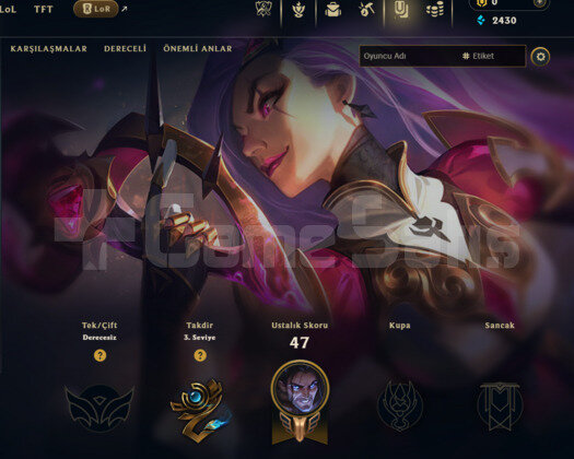 2021 KURULUM / KALİTELİ KOSTÜMLER / UNRANKED