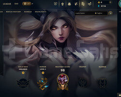 EUW Unranked | 13 Kostüm - 58 Hero | LoL Hesap