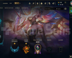 EUW | 121 SKİN | PLATİN | EFSANE HESAP