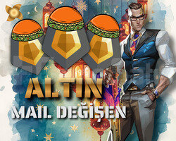 TR / ALTIN + MAİL DEĞİŞEN + GARANTİLİ