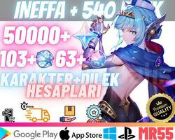 EU | MR55 Ineffa + 50000 Köken + 103+63 Fates