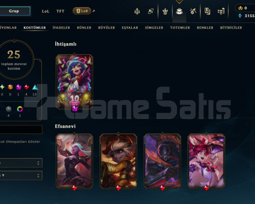 TR // 25 SKIN // 112 LVL