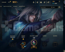 EUW Unranked | 9 Kostüm - 35 Hero | LoL Hesap