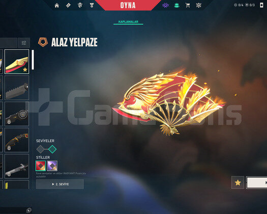 ALAZ YELPAZE CHAMPİONS SETLİ YÜKSEK RANK FULL
