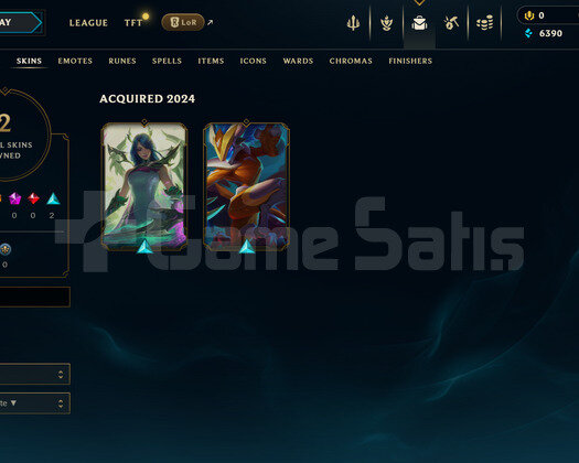 EUW Unranked | 3 Kostüm - 30 Hero | LoL Hesap