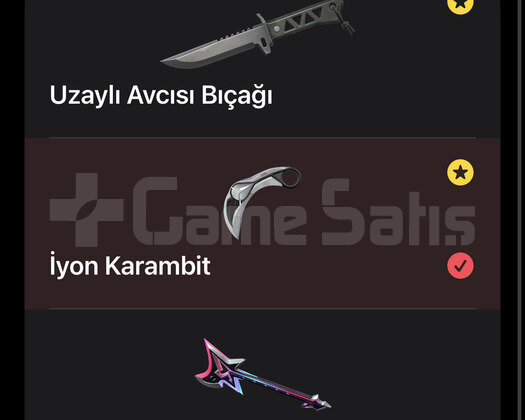 İyon Karambit + Seri Tetik Sheriff+ Vandallar
