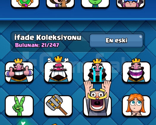 Clash Royale 7000 Kupa Hesap Evrimli Bütçe Dostu