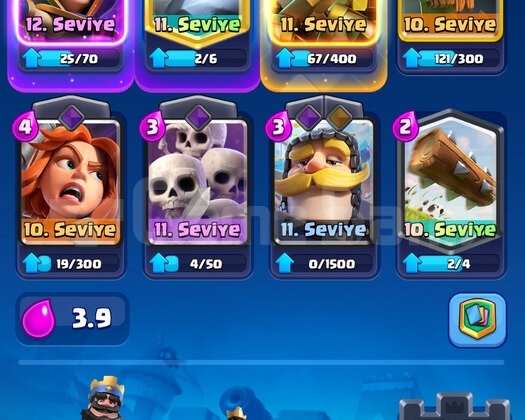 Clash Royale 7000 Kupa Hesap Evrimli Bütçe Dostu