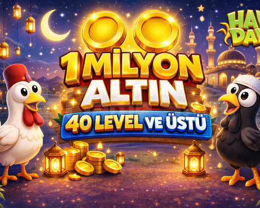 +40 Level 1 Milyon Altın ANINDA TESLİMAT