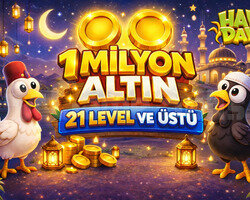 +21 Level 1 Milyon Altın ANINDA TESLİMAT