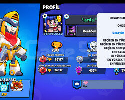 Satılık brawl stars hesabı eski hesap