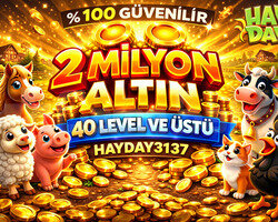 +40 LEVEL 2 MİLYON ALTIN