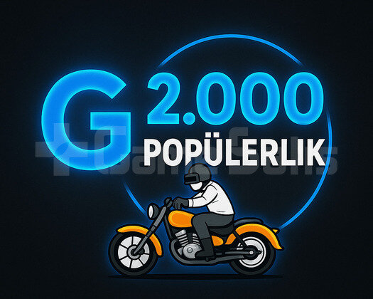 2.000 POPÜLERLİK HIZLI TESLİMAT