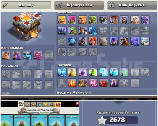 SAVUNMASIZ KOLEKSİYONLUK TH11 HESAP!!