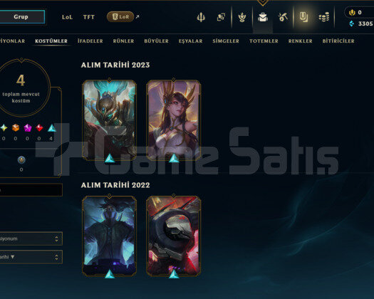 TR // 4 SKIN // 31 LVL // FRESH ACC