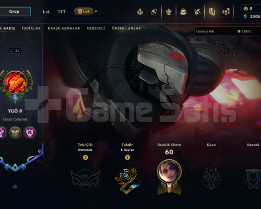 TR // 4 SKIN // 31 LVL // FRESH ACC