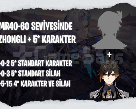 EU | MR40+ Zhongli + Rastgele 5*