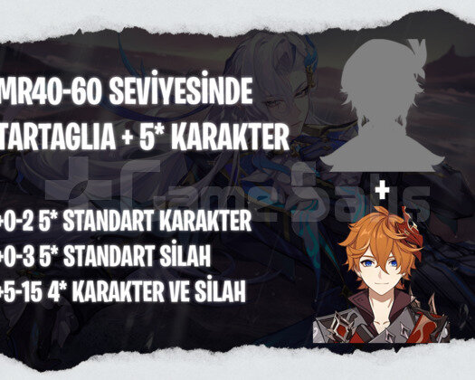 EU | MR40+ Tartaglia + Rastgele 5*