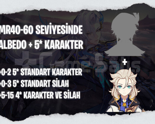 EU | MR40+ Albedo + Rastgele 5*