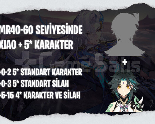 EU | MR40+ Xiao + Rastgele 5*