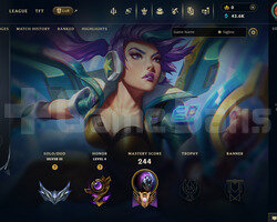 EUW SİLVER 3 | 19 KOSTÜM - 122 HERO | HANDMADE