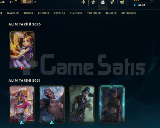 2021 KURULUM / KALİTELİ KOSTÜMLER / UNRANKED