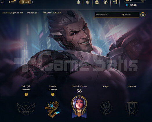 2021 KURULUM / KALİTELİ KOSTÜMLER / UNRANKED