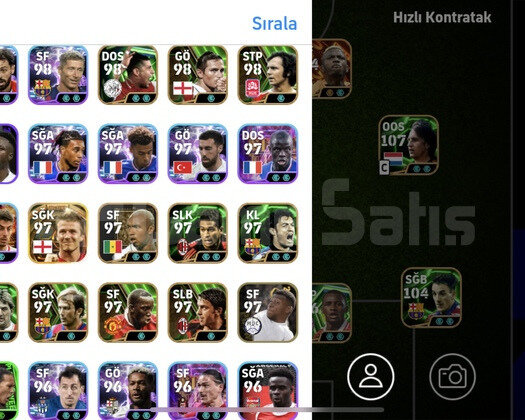 KG 3240 5 BOMBACI+SON+ROBSON+NEYMAR+VİERA+CRUYF