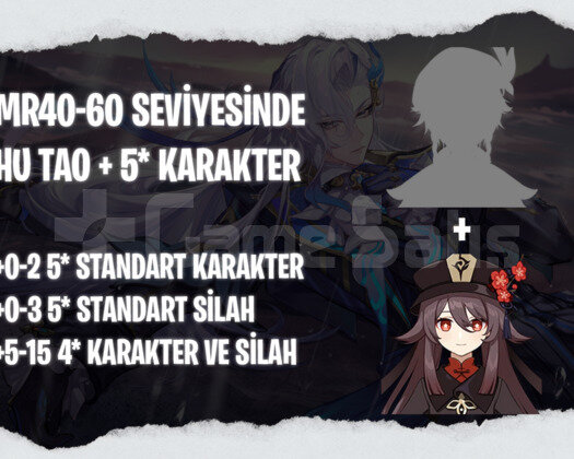 EU | MR40+ Hu Tao + Rastgele 5*
