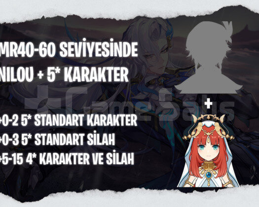EU | MR40+ Nilou + Rastgele 5*