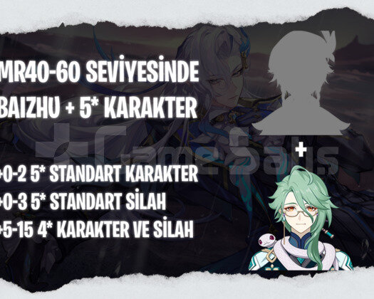 EU | MR40+ Baizhu + Rastgele 5*