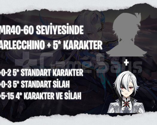 EU | MR40+ Arlecchino + Rastgele 5*