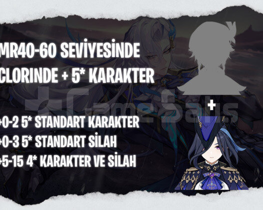 EU | MR40+ Clorinde + Rastgele 5*