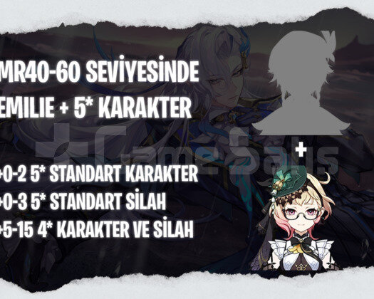 EU | MR40+ Emilie + Rastgele 5*