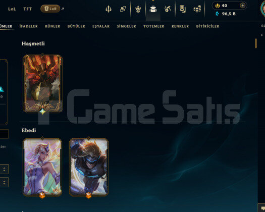 248 lvl 183 kostüm Shan Uzal Mordekaiserli Hesap